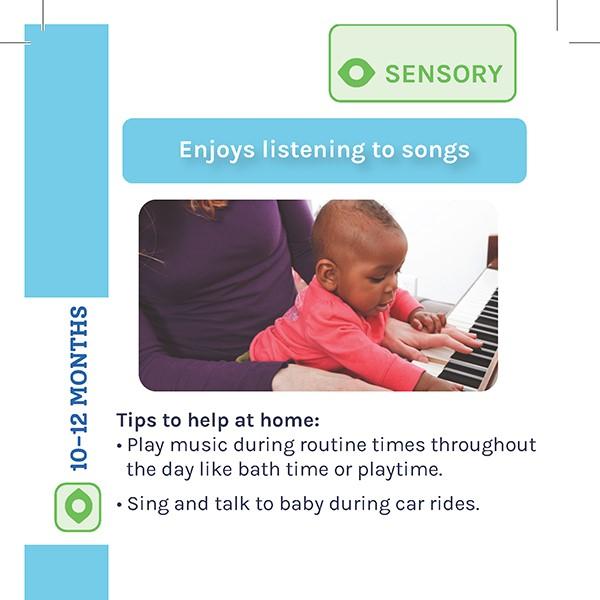 Pathways Baby Milestone Guide Sensory Milestone