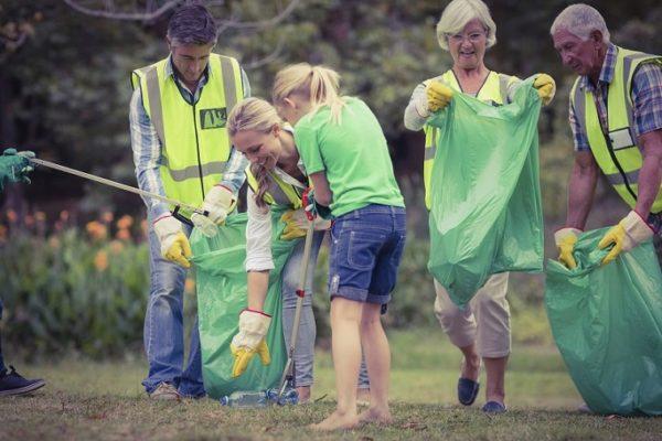 Involve children in community service to teach them the importance of gratitude