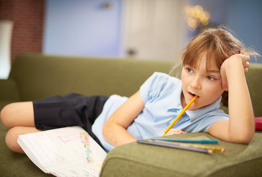 Kids chew on things after they start to teeth