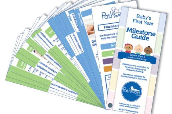 Pathways Baby Milestone Flashcards