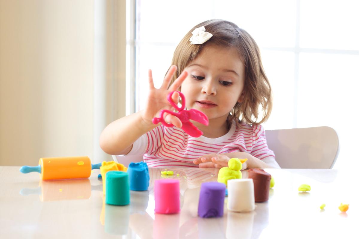 Child's scissors use is an important fine motor skill