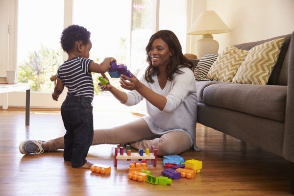 Language development involves playing with your little one