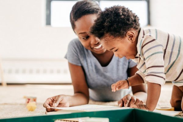 A speech language pathologist helps children communicate more effectively