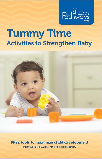 Tummy Time Brochure - Front Cover