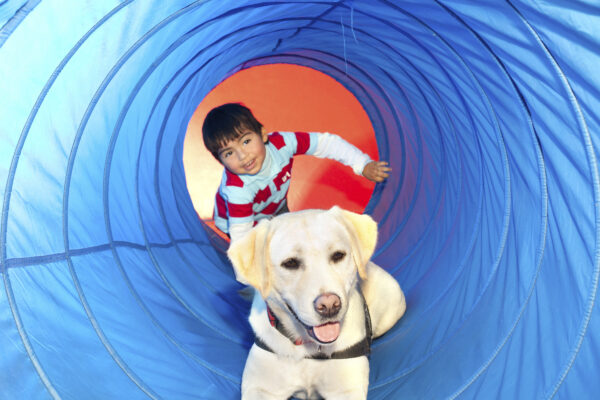 boy_in_blue_tunnel_with_dog