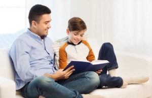 Parent's reading styles are different and children absorb stories differently through mom and dad
