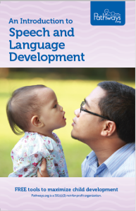 Speech and language brochure cover