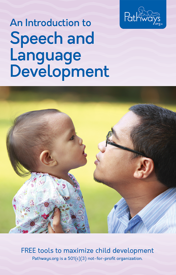 Speech and language brochure cover