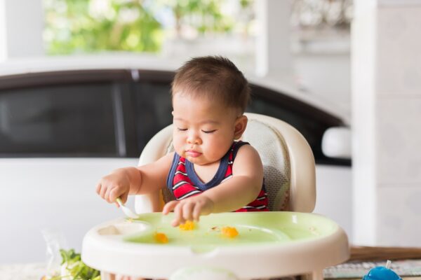When is Baby Ready for High Chairs and Utensils? | Pathways.org