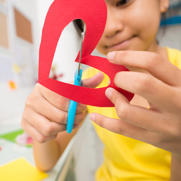 RIGHT Handed Childrens scissors with spring