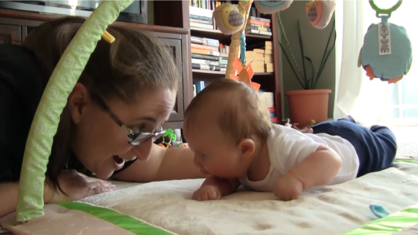 9 week old baby fashion tummy time