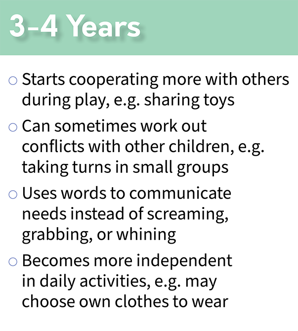 Emotional Skills For 3 Year Olds