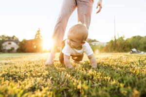 Crawling helps baby with executive function