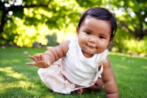 Crawling helps baby develop muscles and joints
