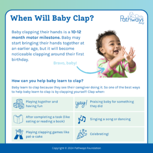 when will baby clap